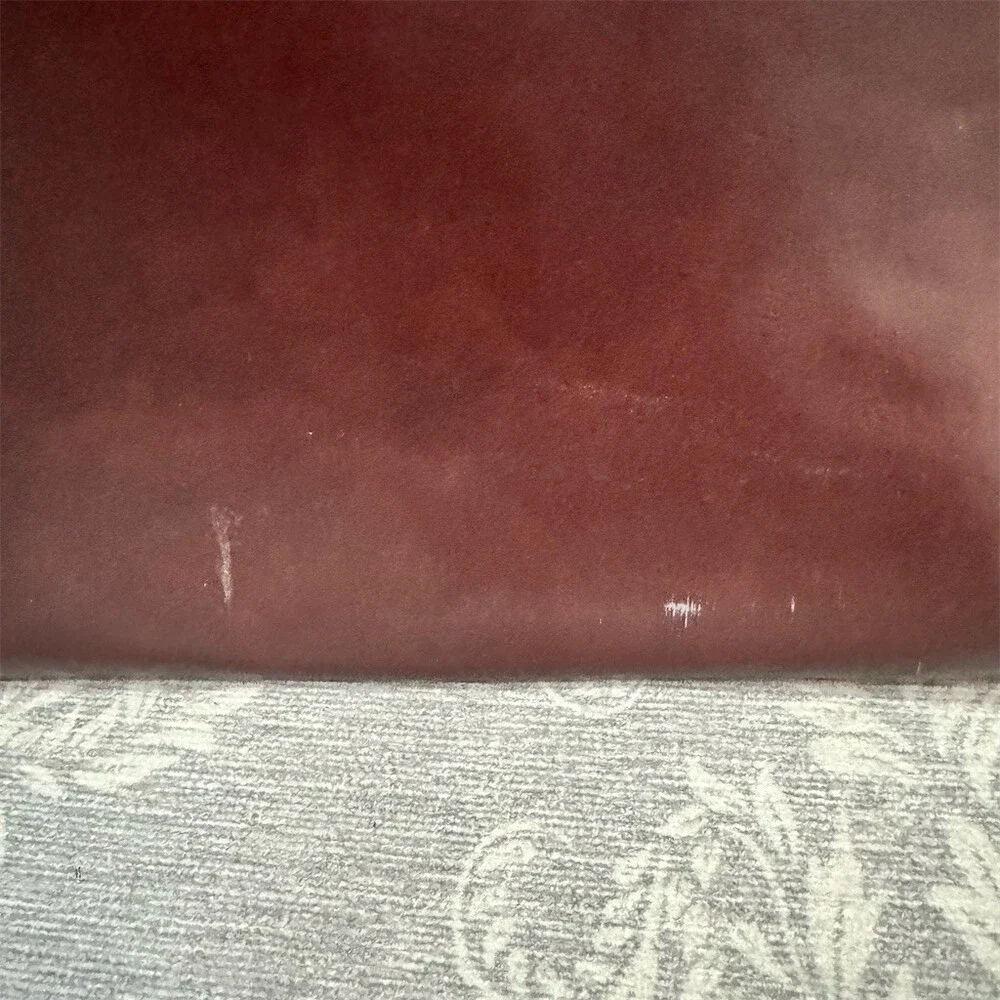 Vintage AFT American Federation of Teachers Burgundy Portfolio Briefcase
